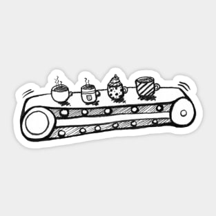 Coffee Conveyor Sticker